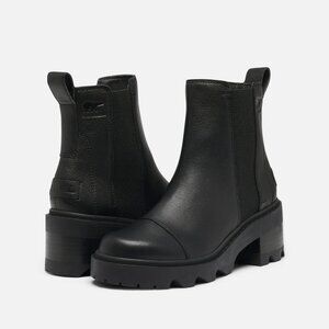 Sorel Joan Now Leather Chelsea Ankle Boots Size 6 - Gently Worn